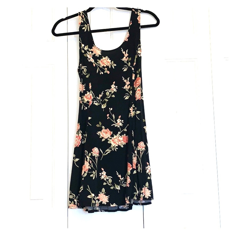 Floral Print Skater dress